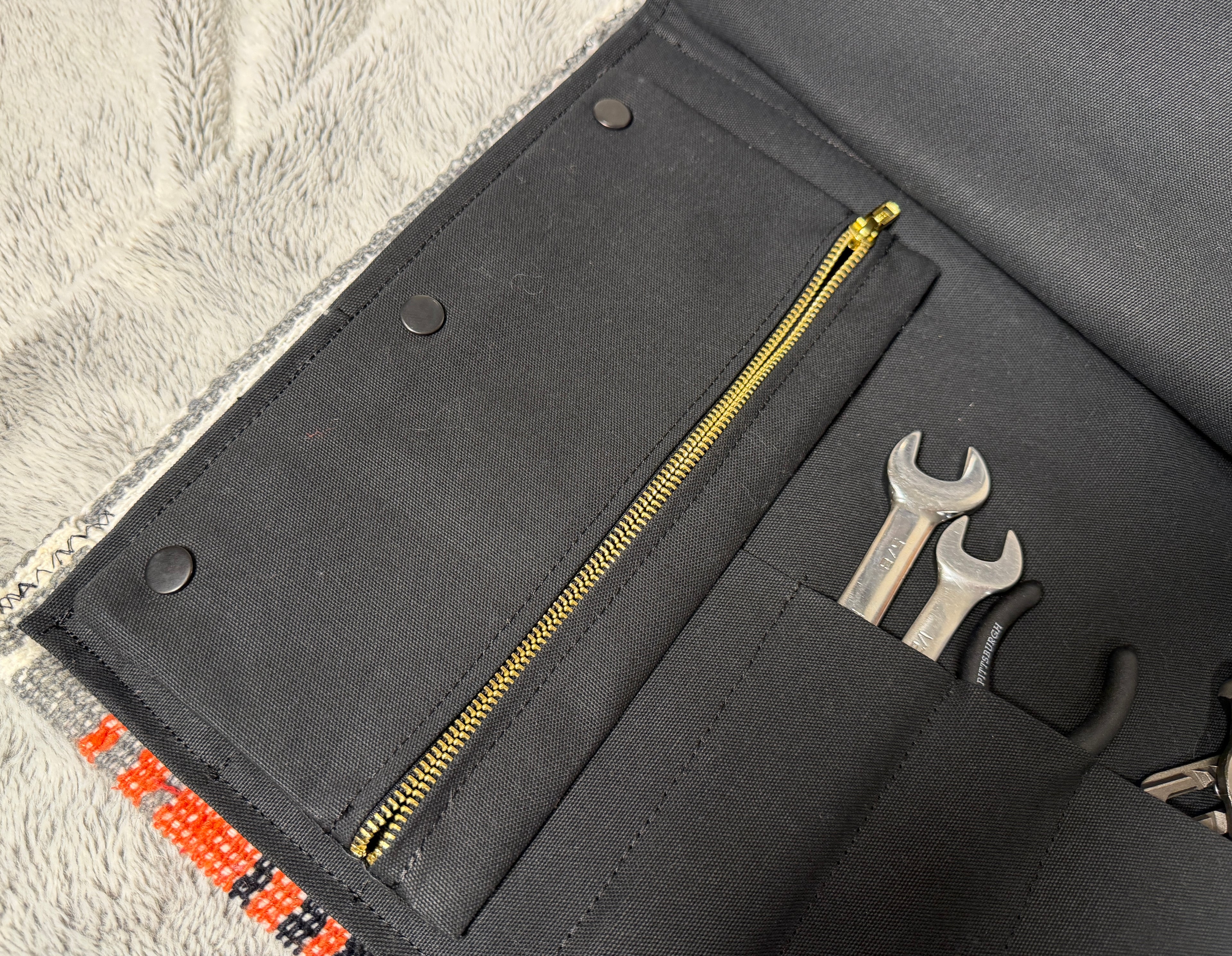 “HAMMER TIME” a unique version of the “ORIGINAL” serape tool roll