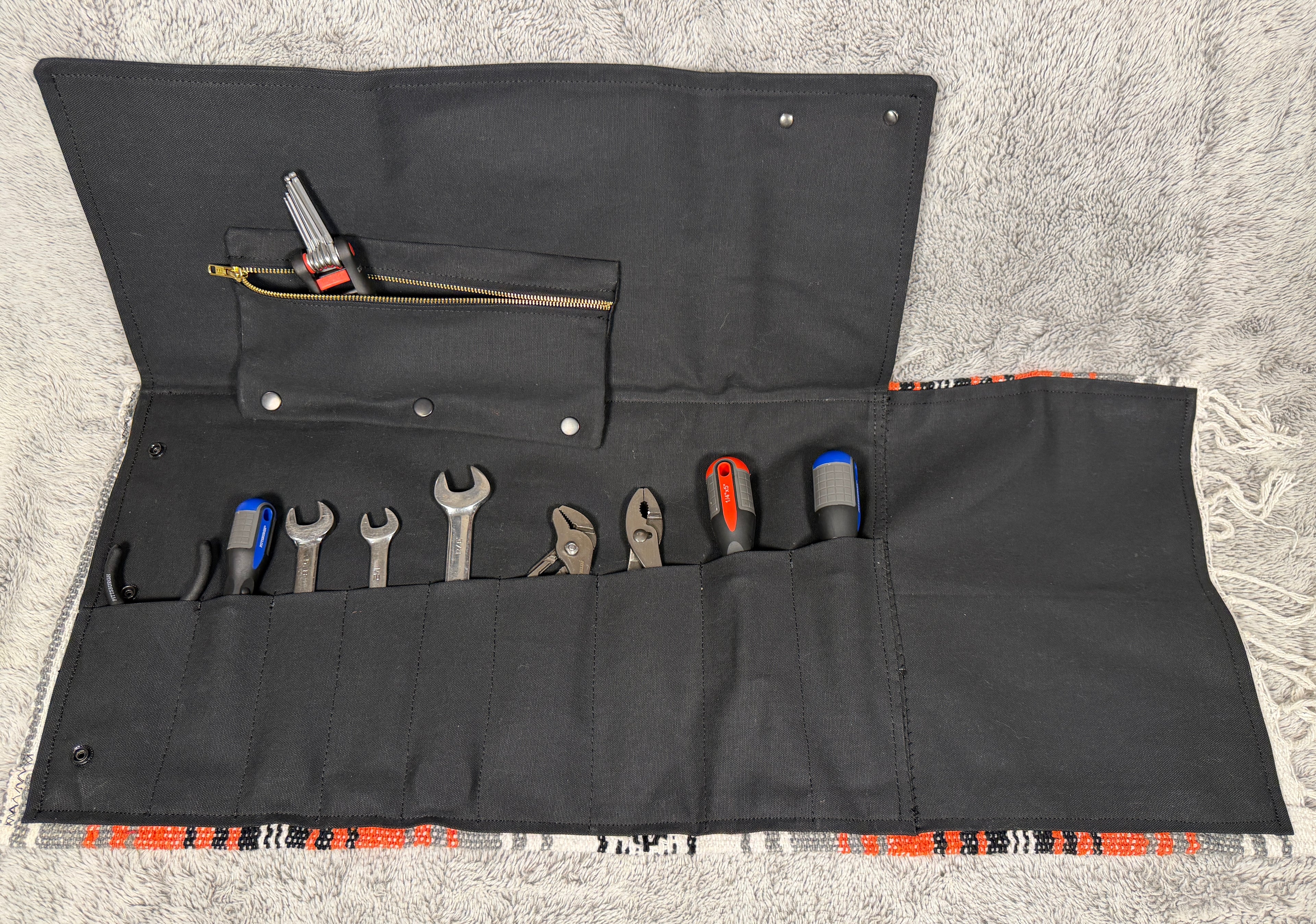 “HAMMER TIME” a unique version of the “ORIGINAL” serape tool roll