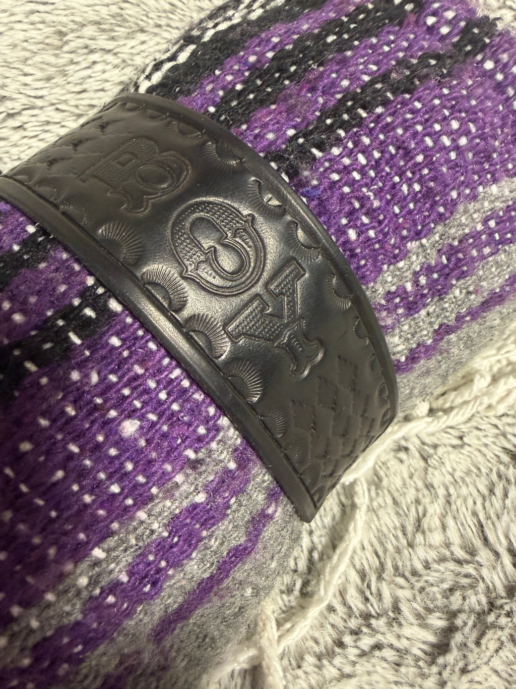 “Original” serape tool roll WITH hand tooled customizable straps