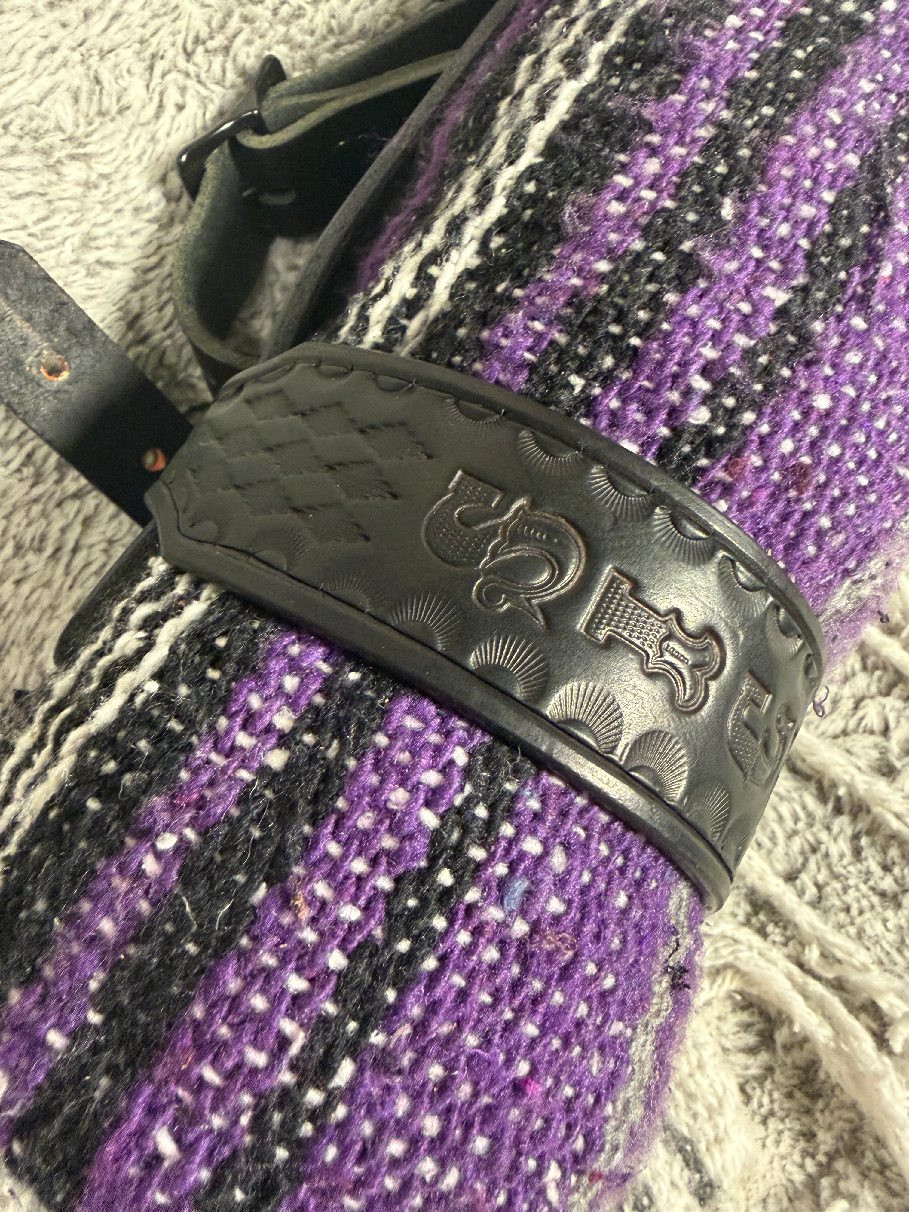 “Original” serape tool roll WITH hand tooled customizable straps
