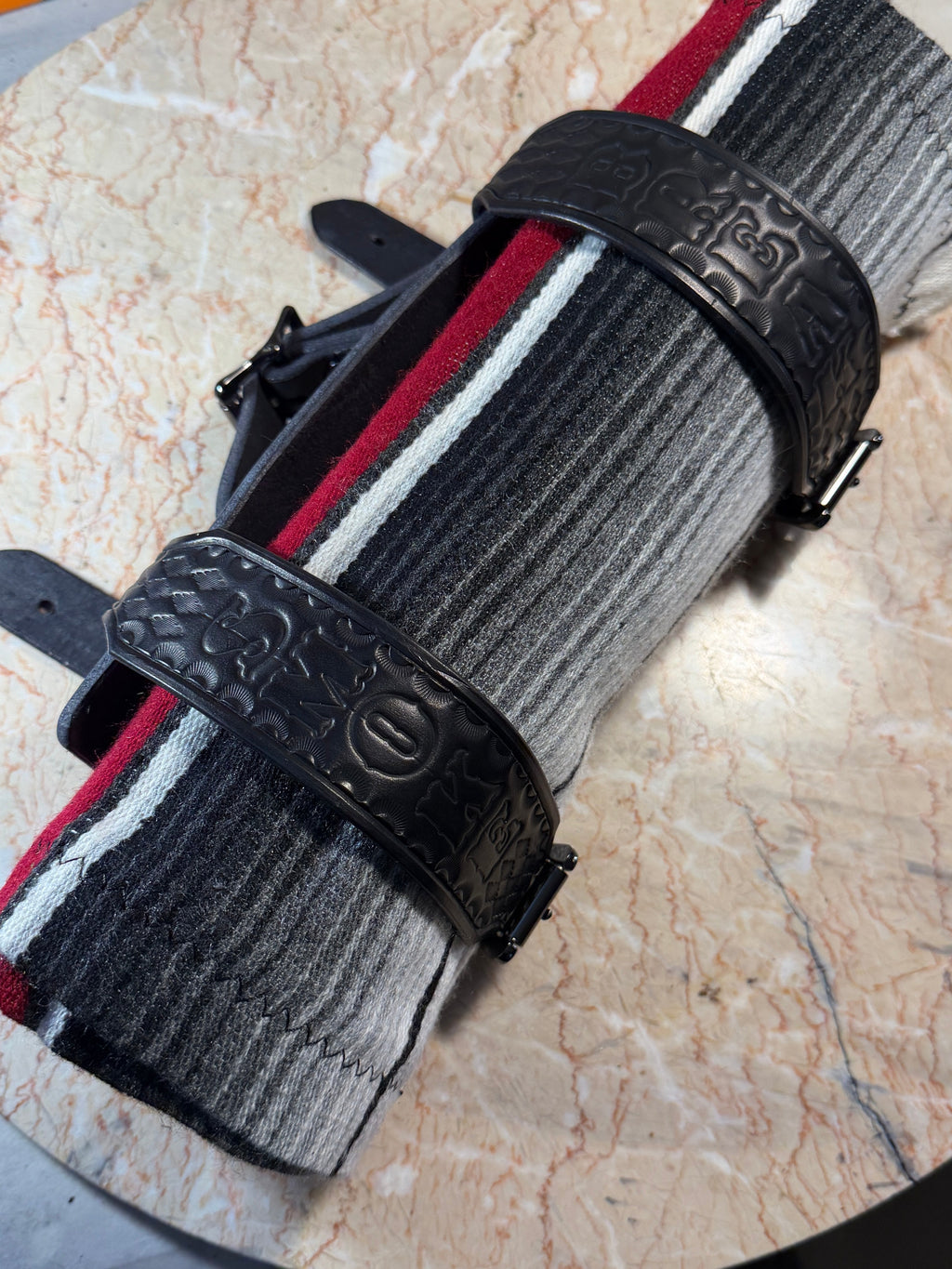 “Original” serape tool roll WITH hand tooled customizable straps